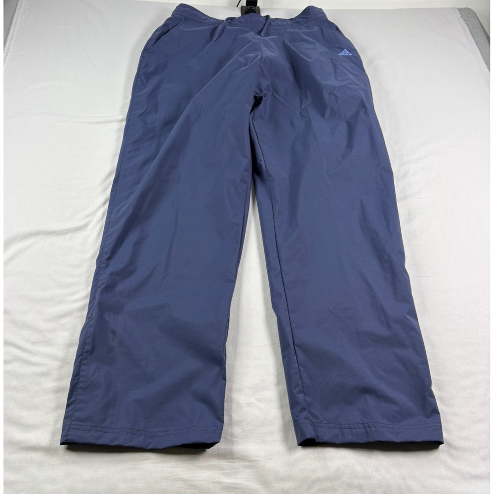 Vintage Y2K Adidas Track Pants Mens XL Blue Stretch Lounge Lined Gym‎ Basketball